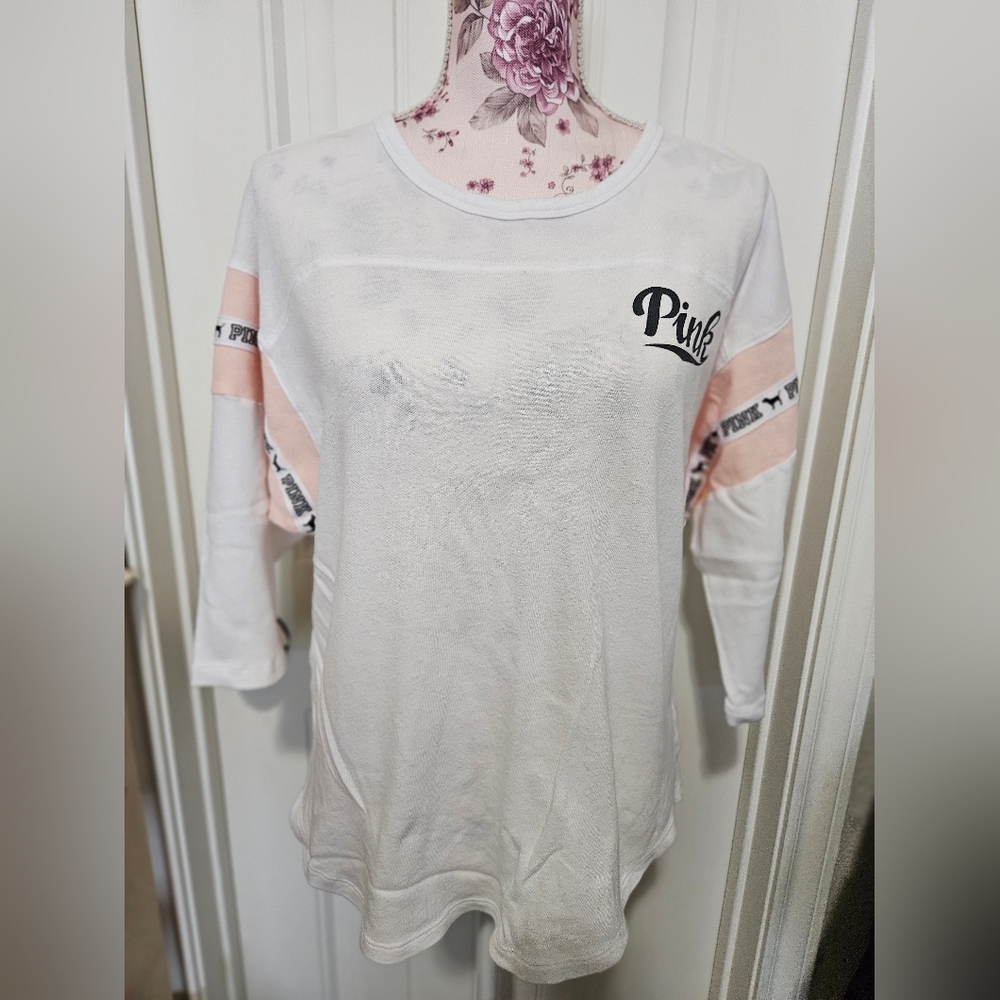 PINK Victoria's Secret Half Sleeve  T-Shirt